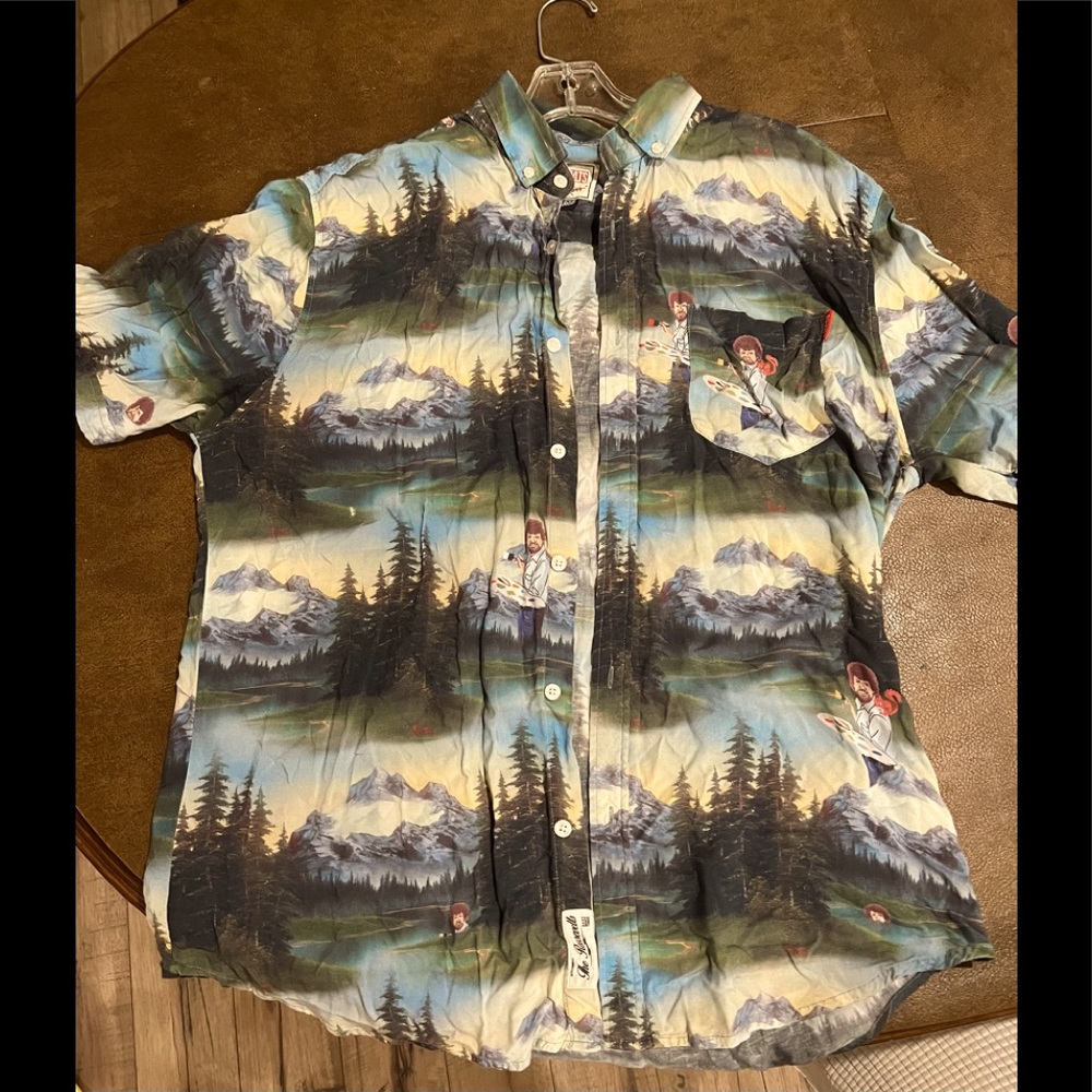 RSVLTS X Bob Ross X-Large shirt